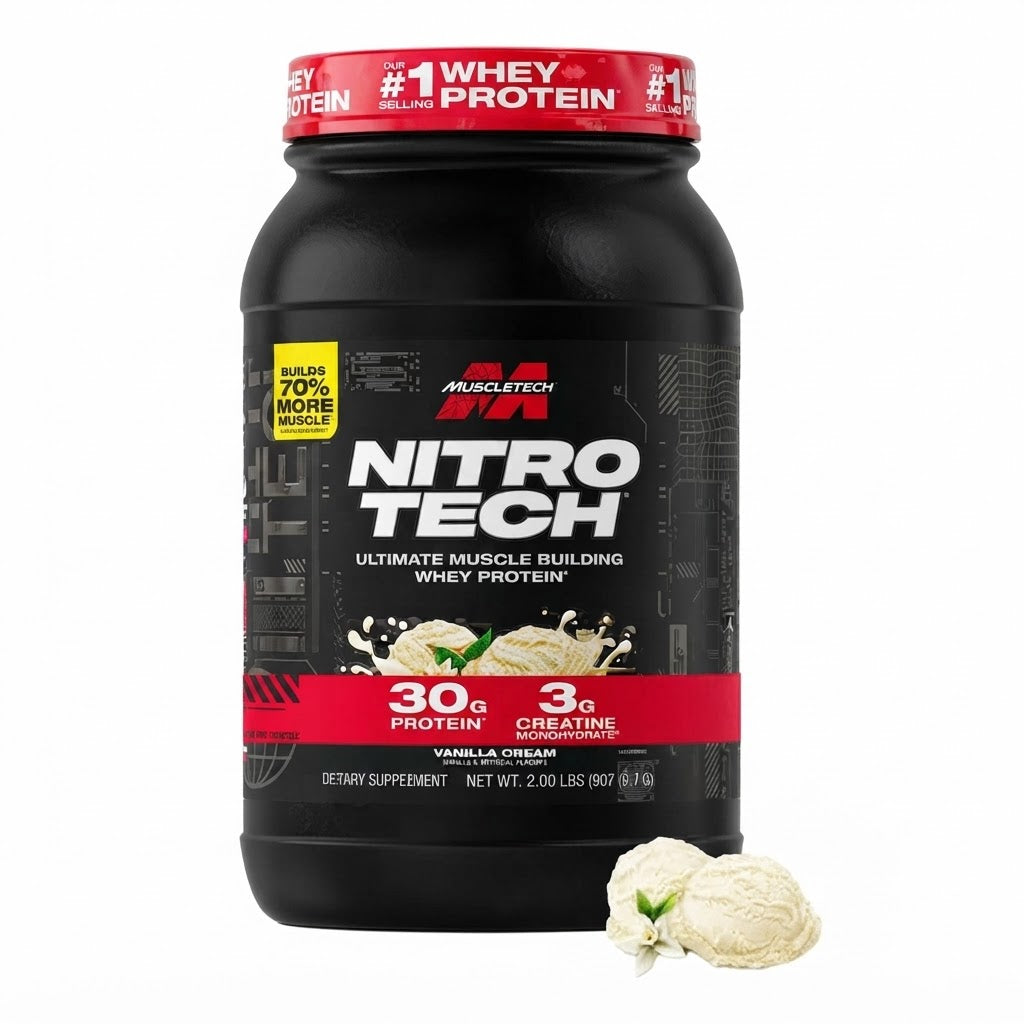 Muscletech Isowhey 2 libras vainilla 30 servicios