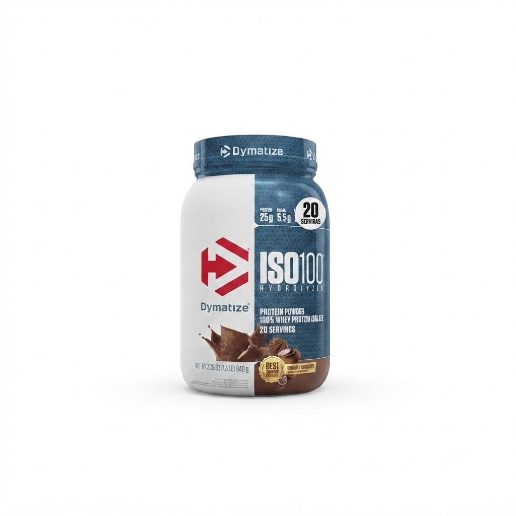 Dymatize ISO100 1.4 libras brownie 20 servicios