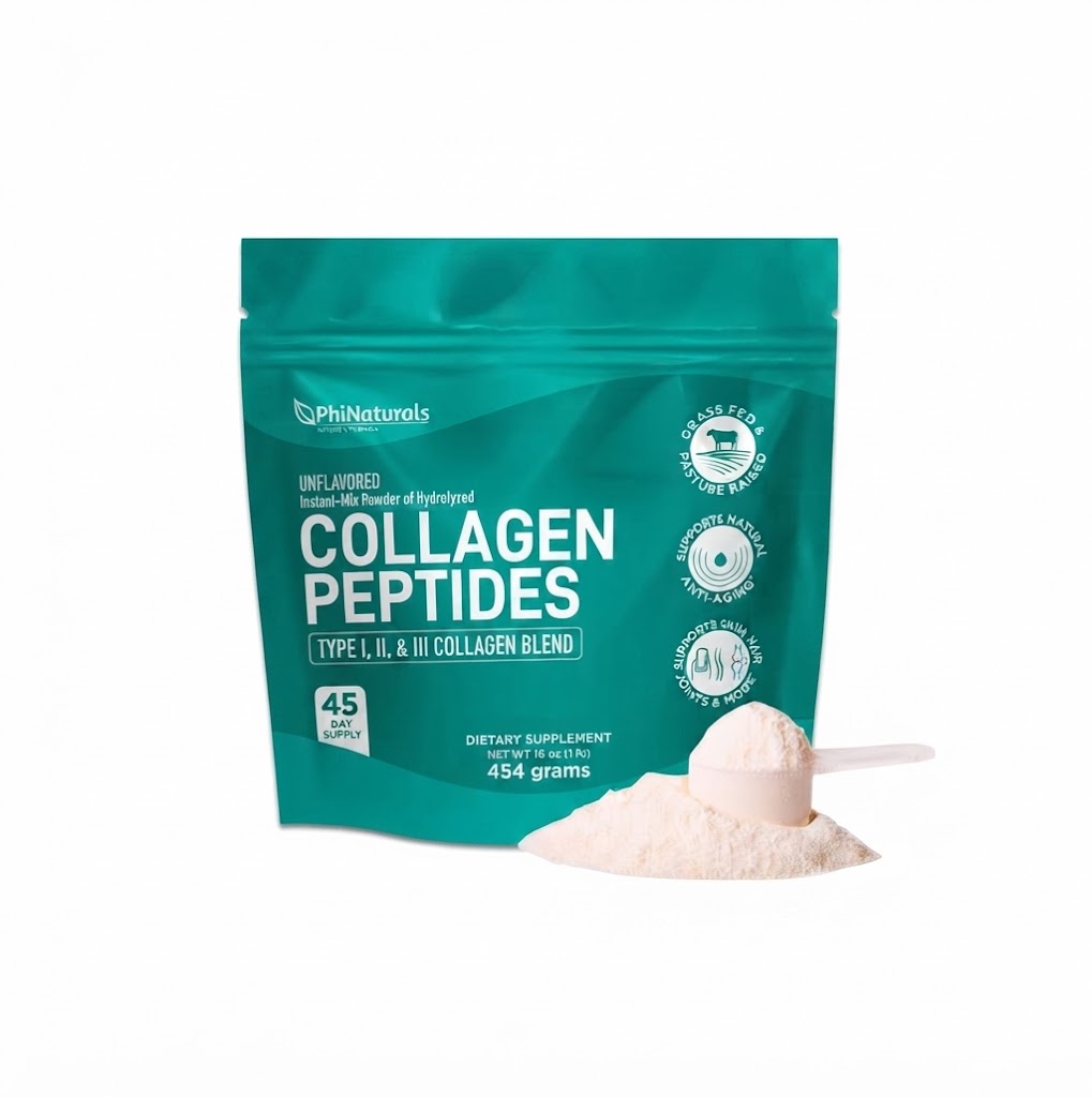 Phi Naturals Colágeno Péptidos 45 servicios