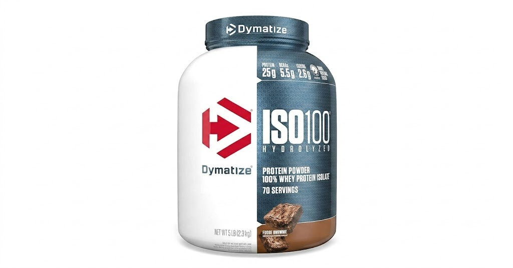 Dymatize ISO100 5 libras brownie 70 servicios