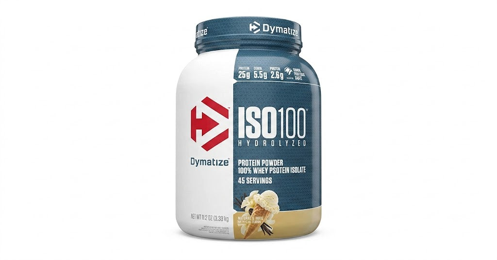 Dymatize ISO100 3 libras vainilla 45 servicios