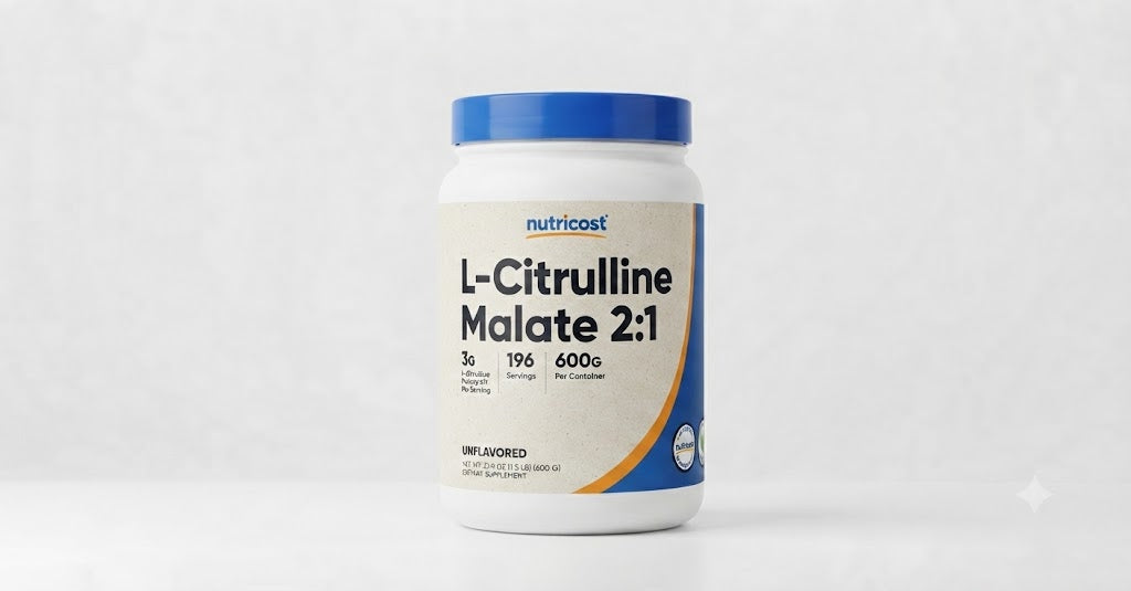 Nutricost L-Citrulline malate 2:1 200 servicios