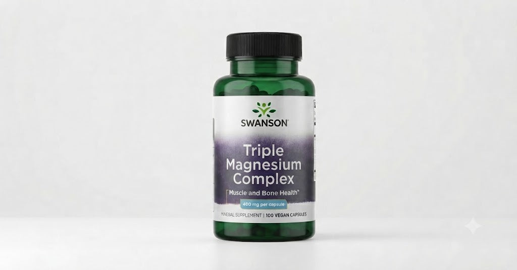 Swanson Triple magnesio 100 capsulas