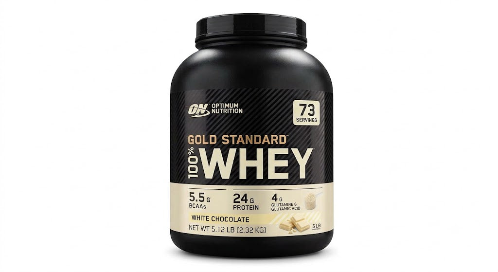 Optimum Nutrition Gold Standard Whey Chocolate Blanco 73 servicios