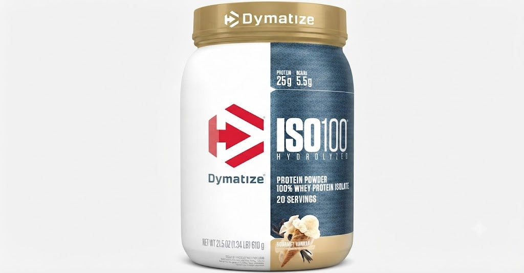 Dymatize ISO100 1.4 libras vainilla 20 servicios