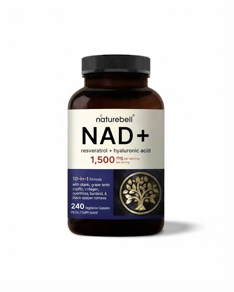 Naturebell NAD+ Resveratrol 240 cápsulas