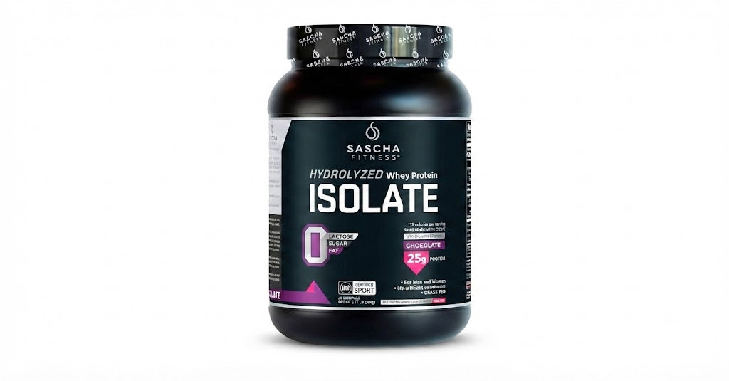 Sascha Fitness Isolate 2 libras 30 servicios