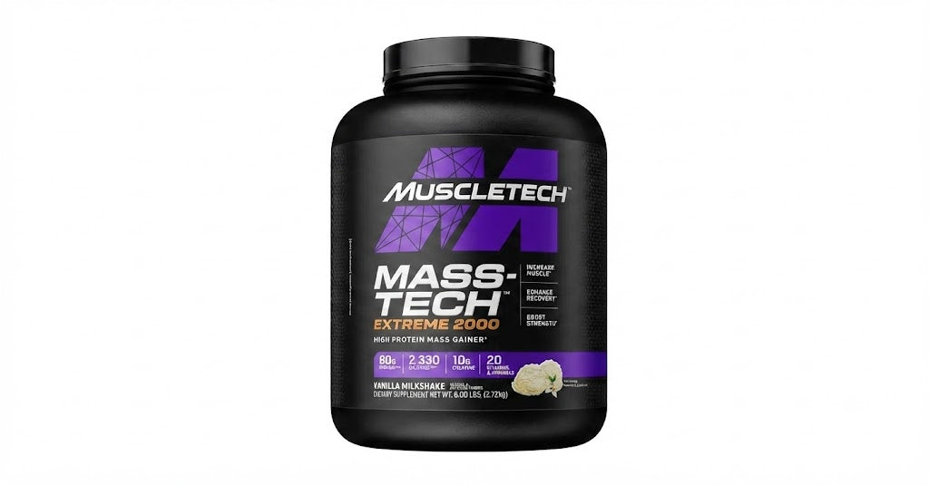 Muscletech MassTech 6 libras vainilla