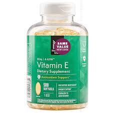 Member's Mark Vitamina E 500 cápsulas