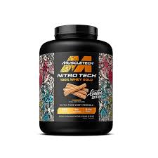 Muscletech Nitrotech Whey 5 libras churro de leche 69 servicios