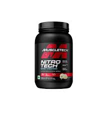 Muscletech Nitrotech Whey 2 libras vainilla 23 servicios