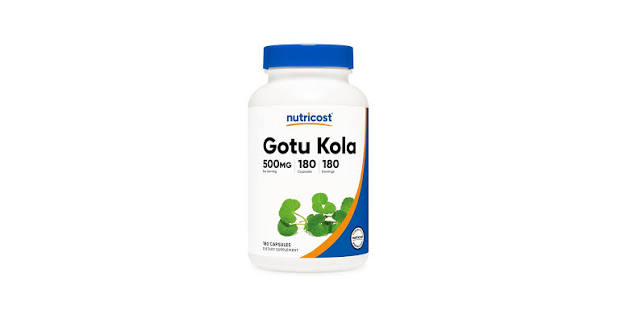 Nutricost Gotu Kola 180 cápsulas