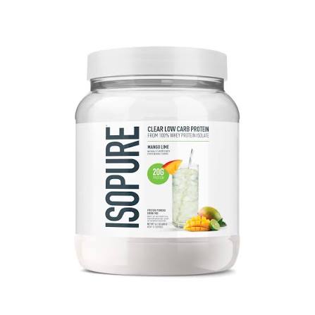 Isopure Clear protein 20 servicios