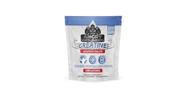 Angry Supplements Creatina 60 servicios