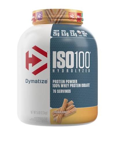 Dymatize ISO100 5 libras churro 76 servicios