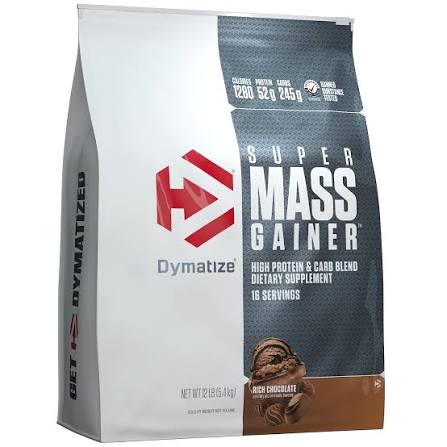 Dymatize Super Mass Gainer 12 libras chocolate