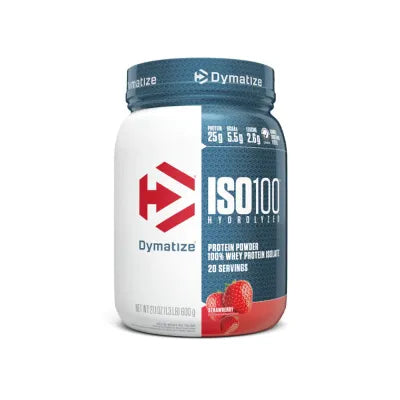 Dymatize ISO100 1.4 libras fresa 20 servicios